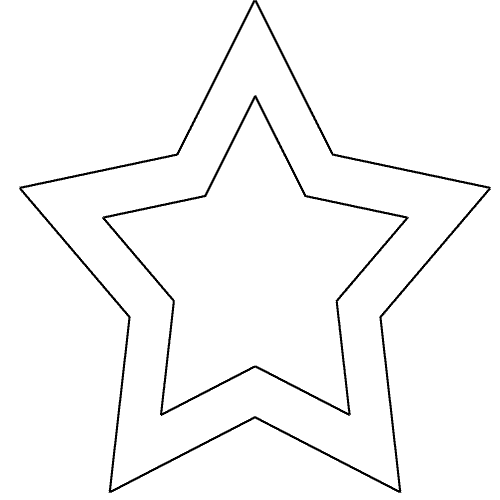着色页: 星星 (自然) #155947 - 免费可打印着色页