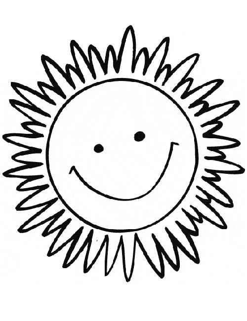 着色页: 太阳 (自然) #157922 - 免费可打印着色页