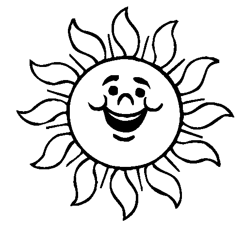 着色页: 太阳 (自然) #157944 - 免费可打印着色页