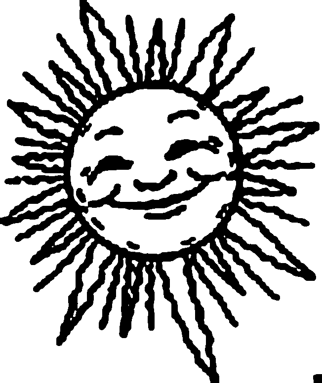 着色页: 太阳 (自然) #158003 - 免费可打印着色页