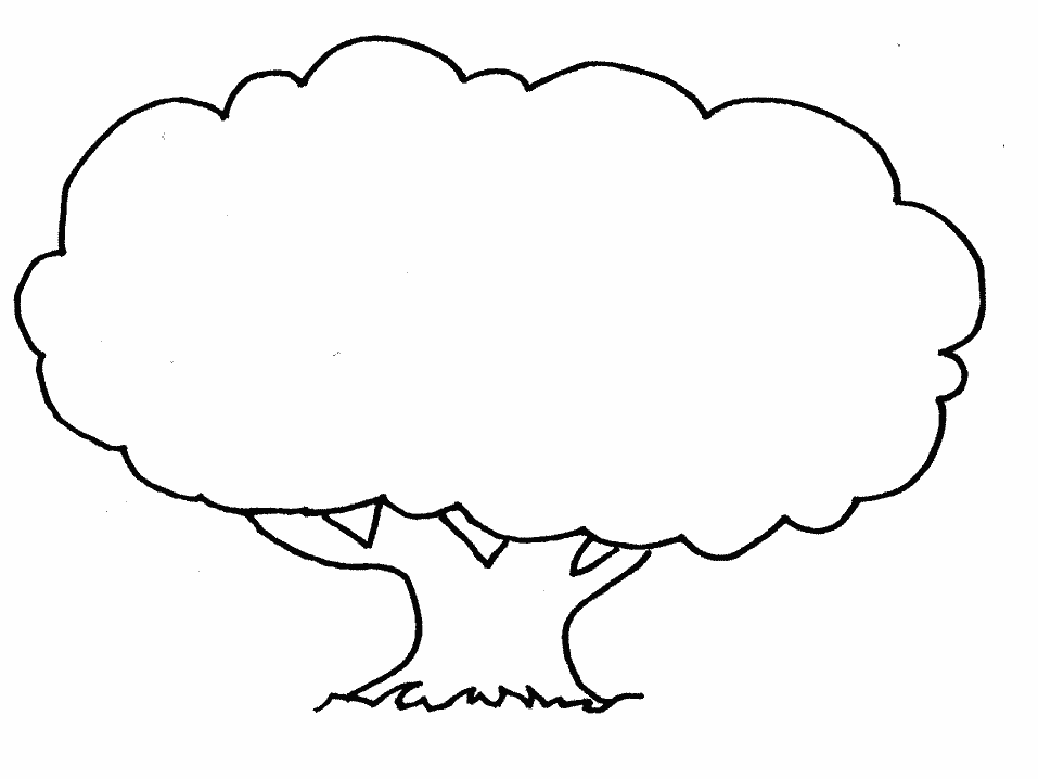 着色页: 树 (自然) #154669 - 免费可打印着色页