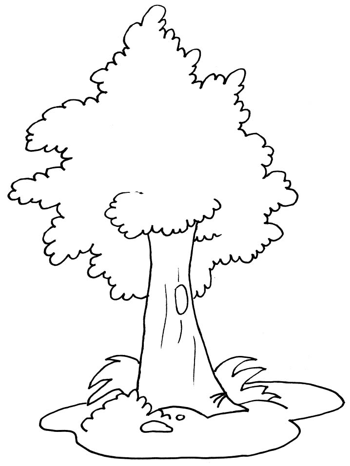 着色页: 树 (自然) #154680 - 免费可打印着色页