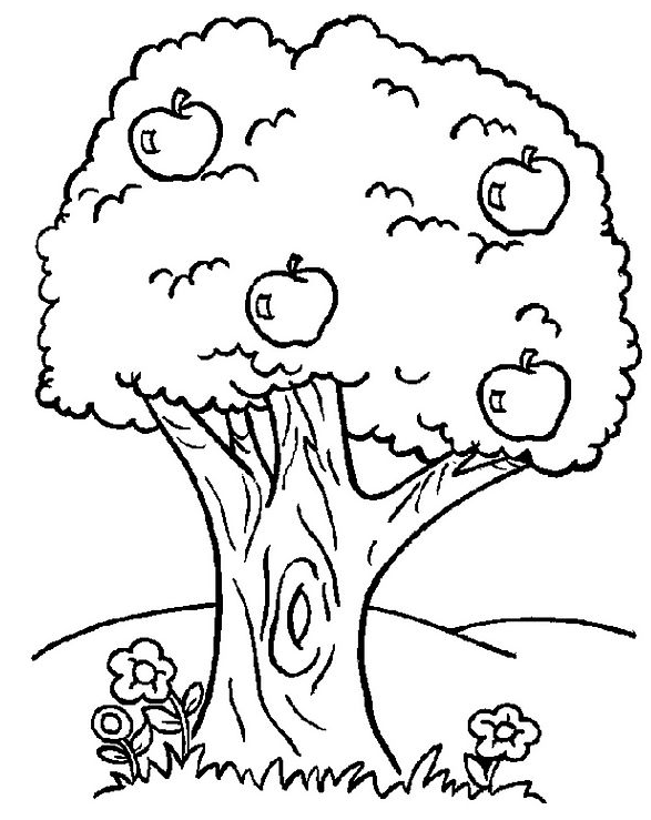着色页: 树 (自然) #154702 - 免费可打印着色页