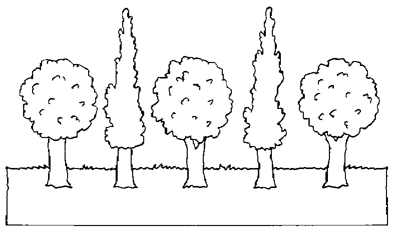 着色页: 树 (自然) #154752 - 免费可打印着色页