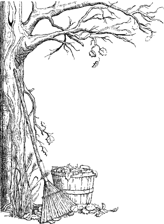 着色页: 树 (自然) #154779 - 免费可打印着色页