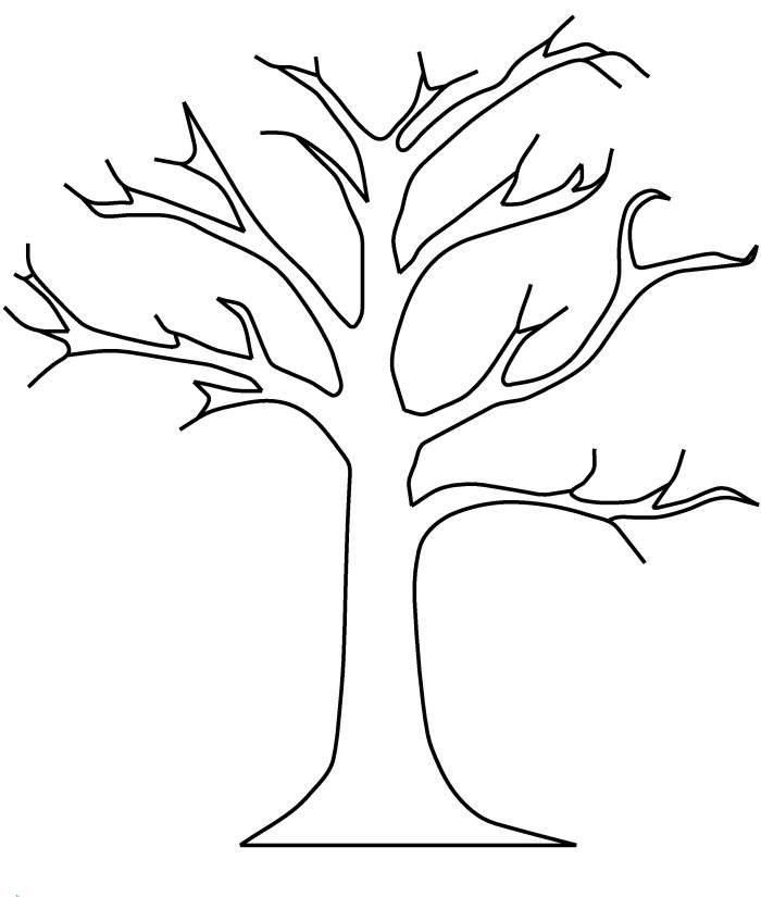 着色页: 树 (自然) #154792 - 免费可打印着色页