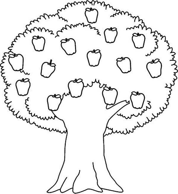 着色页: 树 (自然) #154851 - 免费可打印着色页