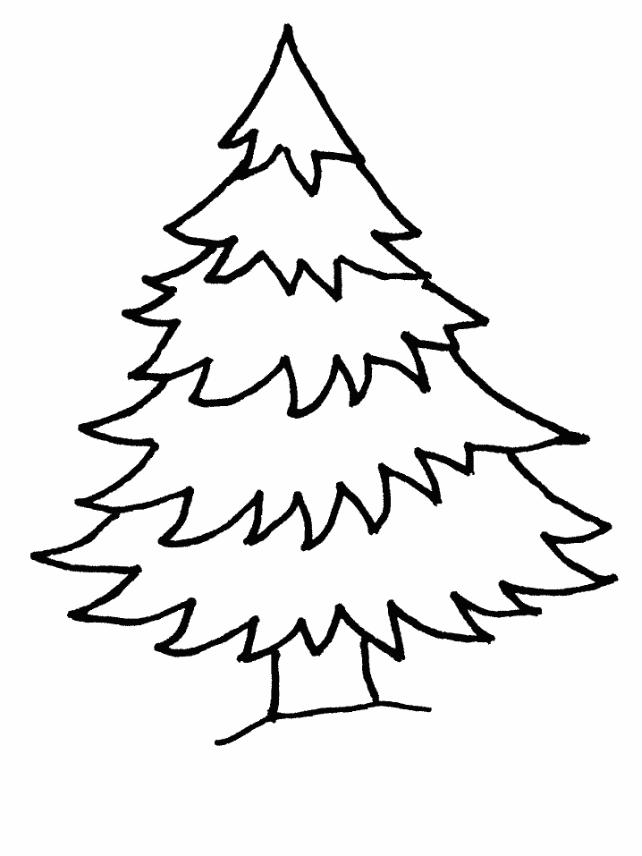 着色页: 圣诞树 (对象) #167455 - 免费可打印着色页