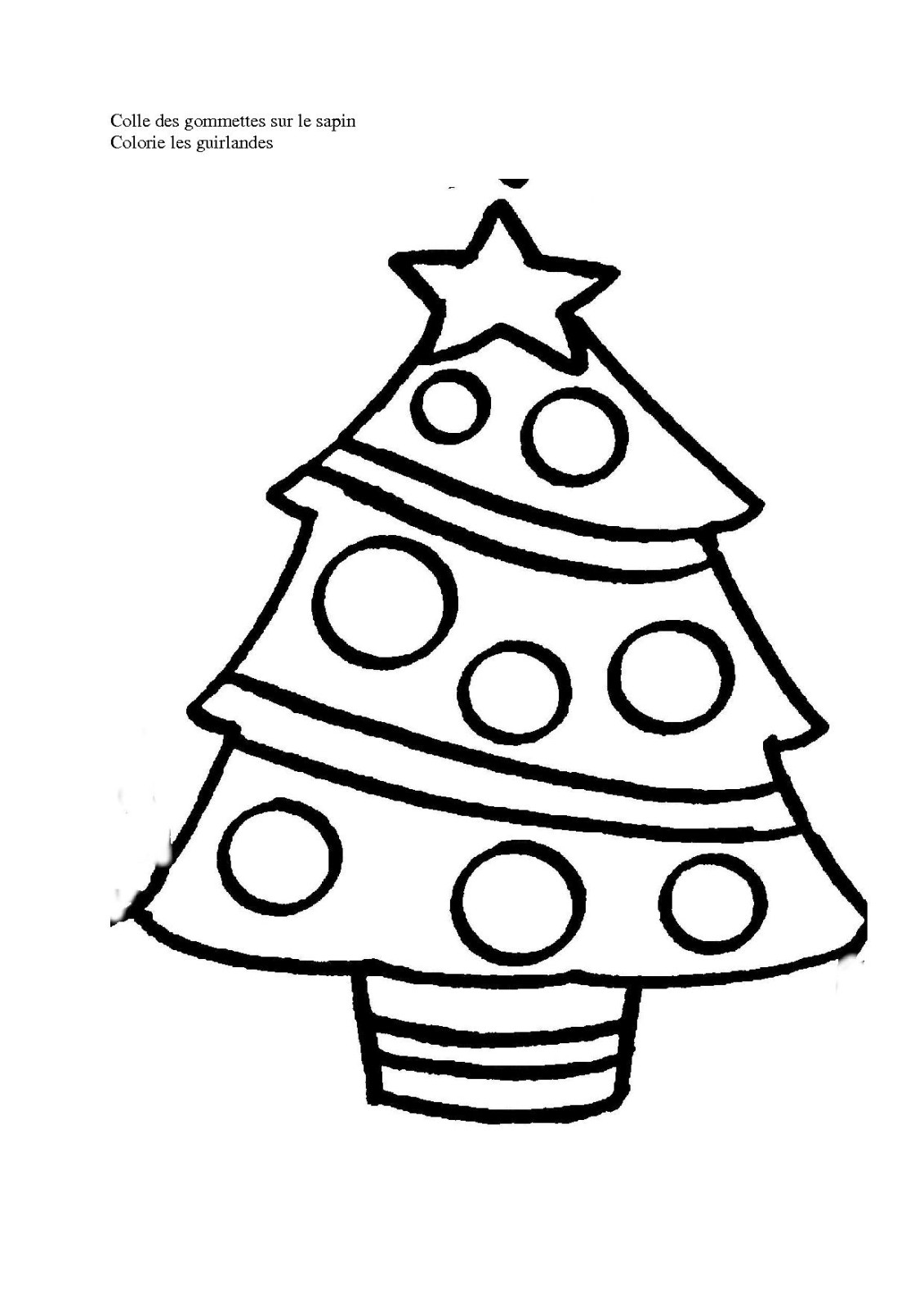 着色页: 圣诞树 (对象) #167499 - 免费可打印着色页