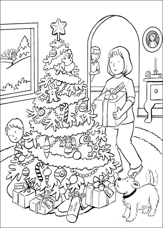 着色页: 圣诞树 (对象) #167511 - 免费可打印着色页