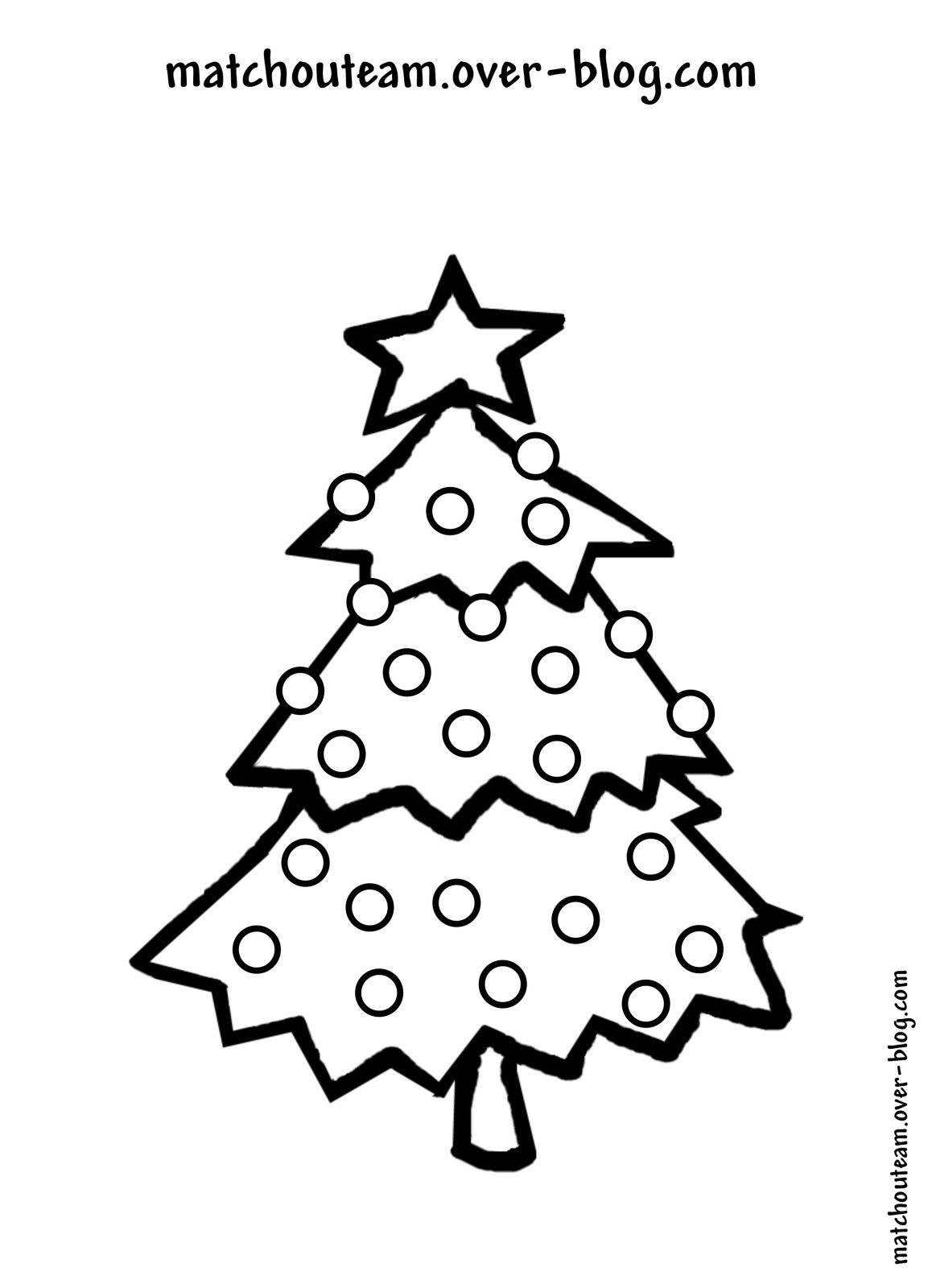 着色页: 圣诞树 (对象) #167533 - 免费可打印着色页