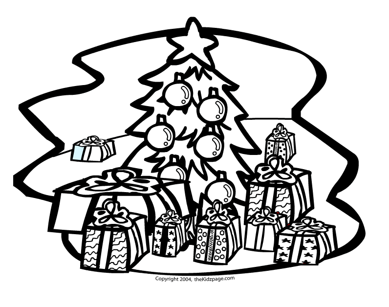 着色页: 圣诞树 (对象) #167659 - 免费可打印着色页