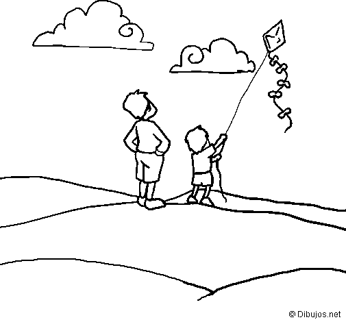 着色页: 风筝 (对象) #168316 - 免费可打印着色页