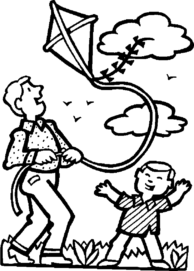 着色页: 风筝 (对象) #168329 - 免费可打印着色页