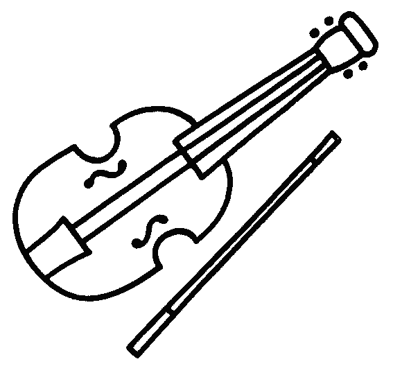着色页: 乐器 (对象) #167124 - 免费可打印着色页