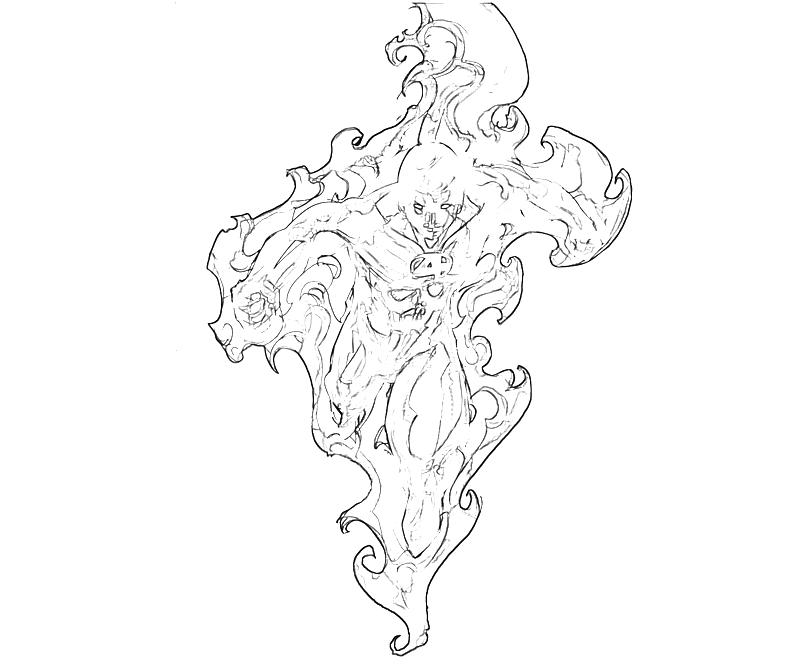 着色页: 霹雳火 (超级英雄和超级恶棍) #81616 - 免费可打印着色页