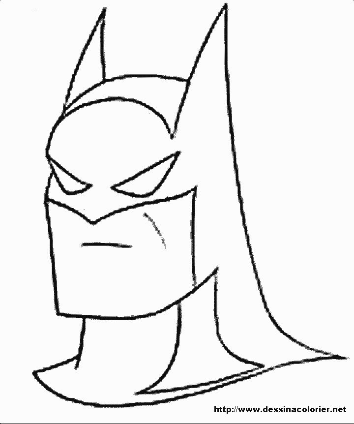 着色页: 蝙蝠侠 (超级英雄) #76840 - 免费可打印着色页