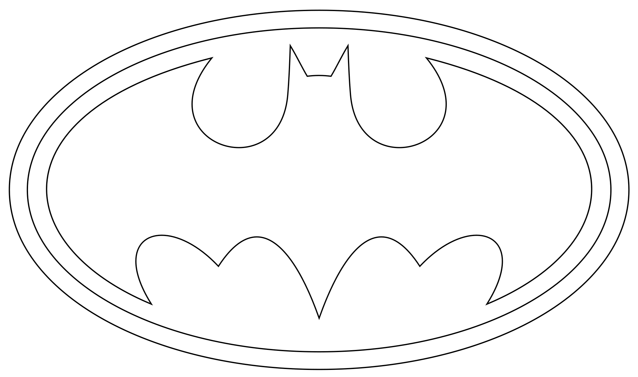 着色页: 蝙蝠侠 (超级英雄) #76849 - 免费可打印着色页