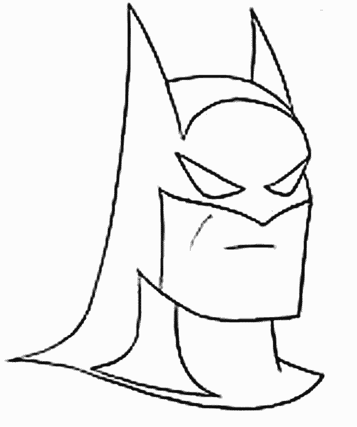 着色页: 蝙蝠侠 (超级英雄) #76939 - 免费可打印着色页