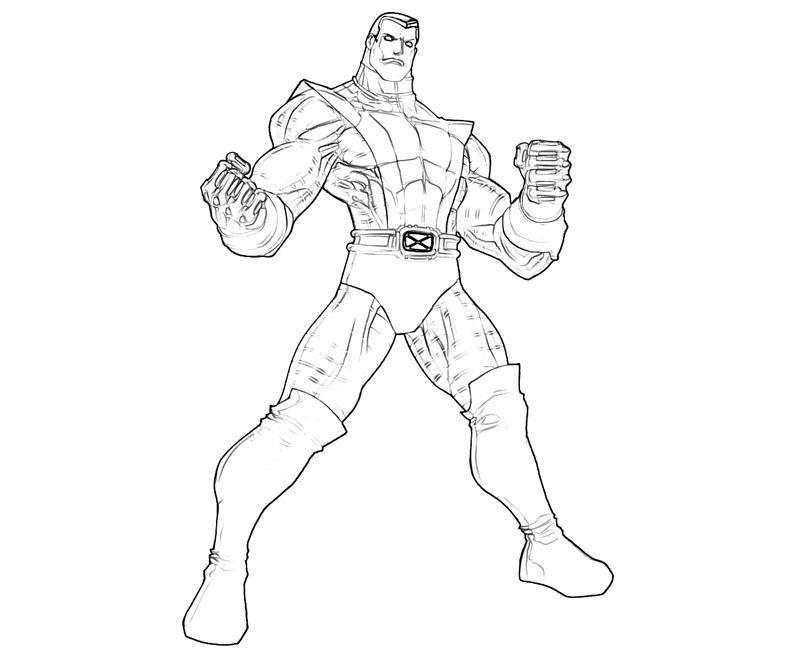 着色页: 巨人 (超级英雄) #82905 - 免费可打印着色页
