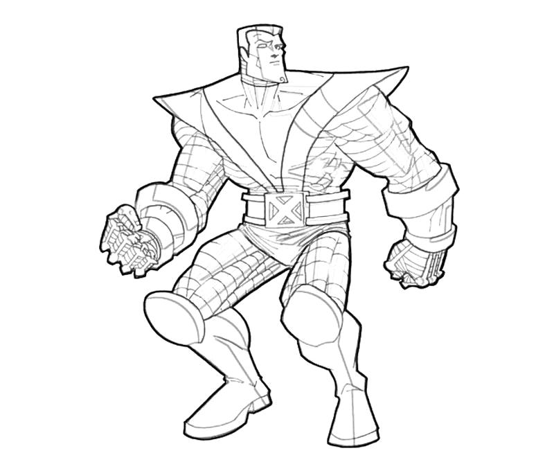 着色页: 巨人 (超级英雄) #82906 - 免费可打印着色页