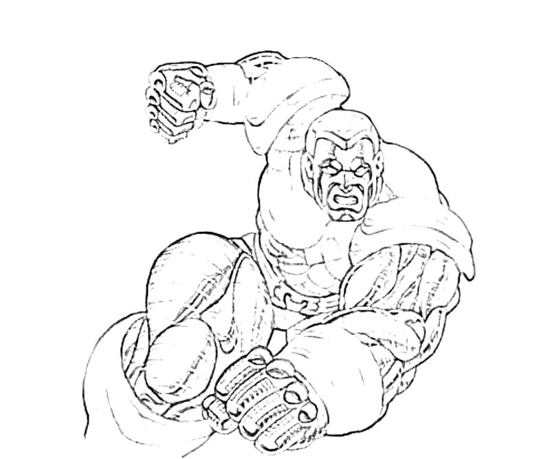 着色页: 巨人 (超级英雄) #82908 - 免费可打印着色页