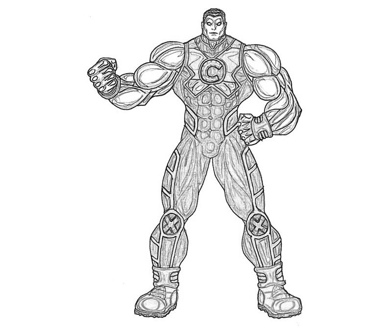 着色页: 巨人 (超级英雄) #82923 - 免费可打印着色页