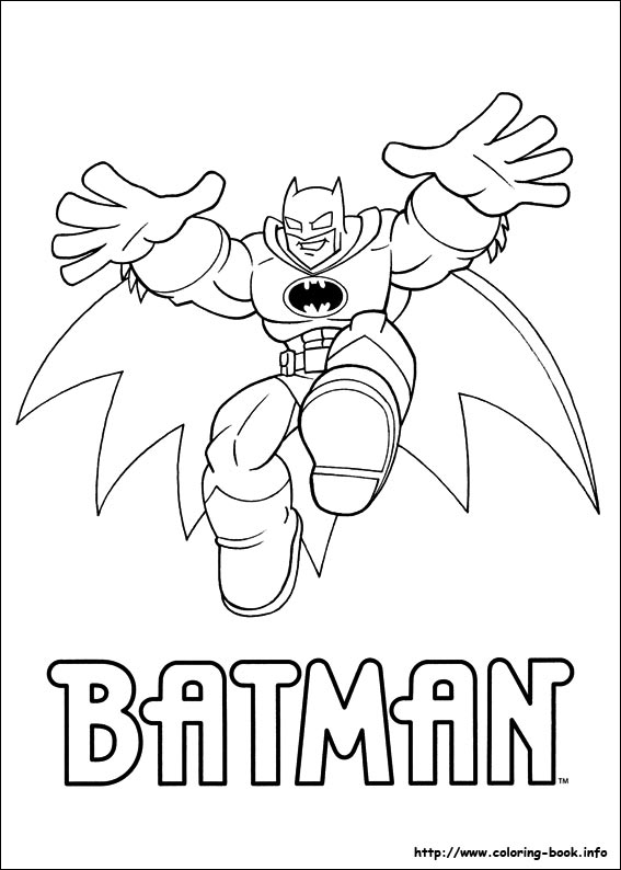 着色页: DC漫画超级英雄 (超级英雄) #80118 - 免费可打印着色页