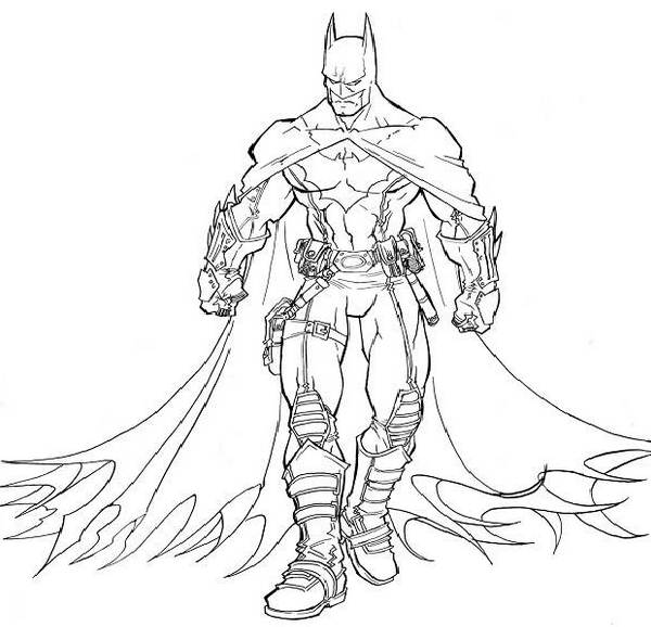 着色页: DC漫画超级英雄 (超级英雄) #80132 - 免费可打印着色页