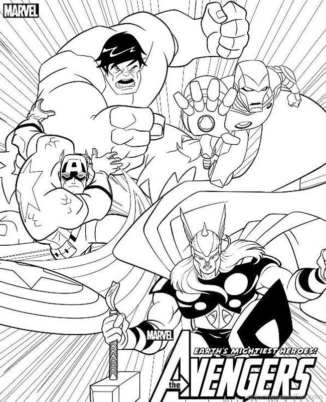 着色页: DC漫画超级英雄 (超级英雄) #80167 - 免费可打印着色页