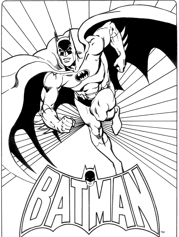 着色页: DC漫画超级英雄 (超级英雄) #80176 - 免费可打印着色页