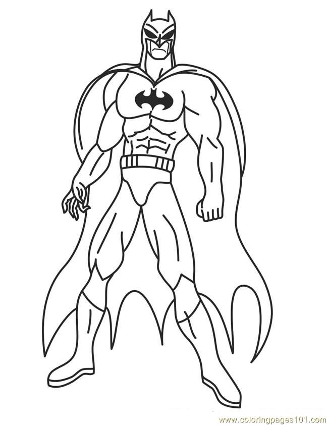 着色页: DC漫画超级英雄 (超级英雄) #80198 - 免费可打印着色页