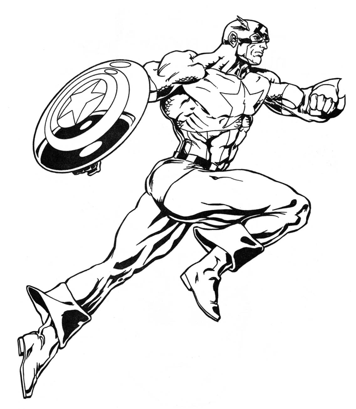 着色页: DC漫画超级英雄 (超级英雄) #80200 - 免费可打印着色页