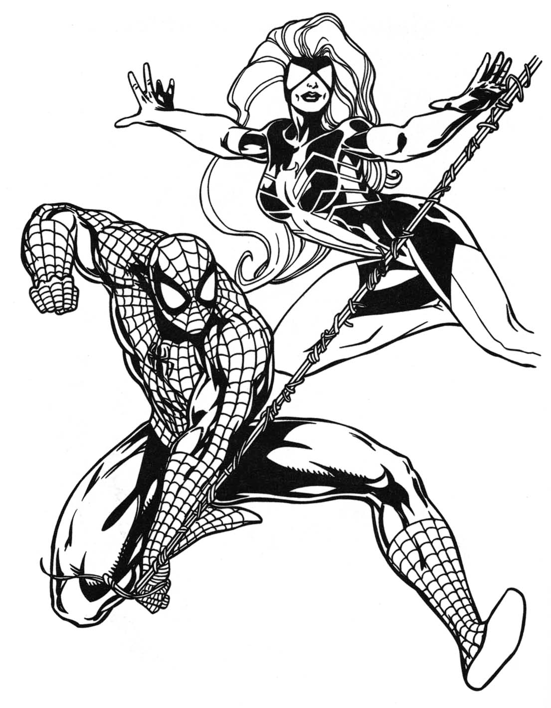 着色页: DC漫画超级英雄 (超级英雄) #80202 - 免费可打印着色页