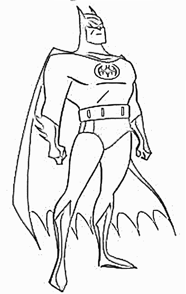 着色页: DC漫画超级英雄 (超级英雄) #80211 - 免费可打印着色页