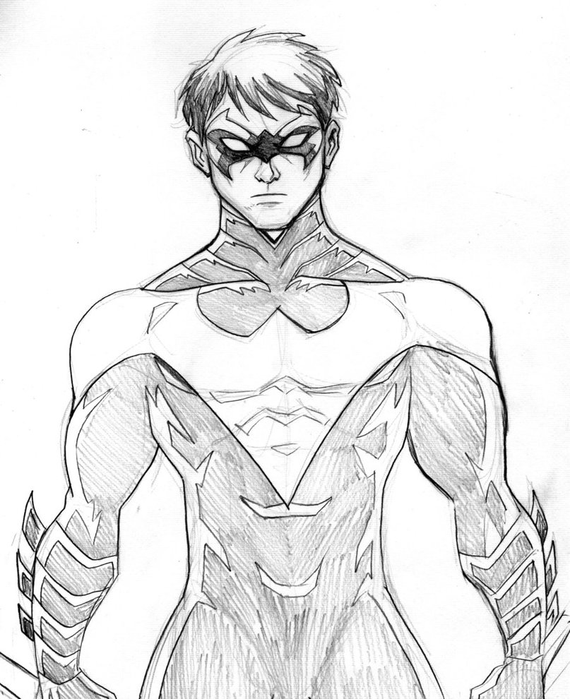 着色页: DC漫画超级英雄 (超级英雄) #80238 - 免费可打印着色页