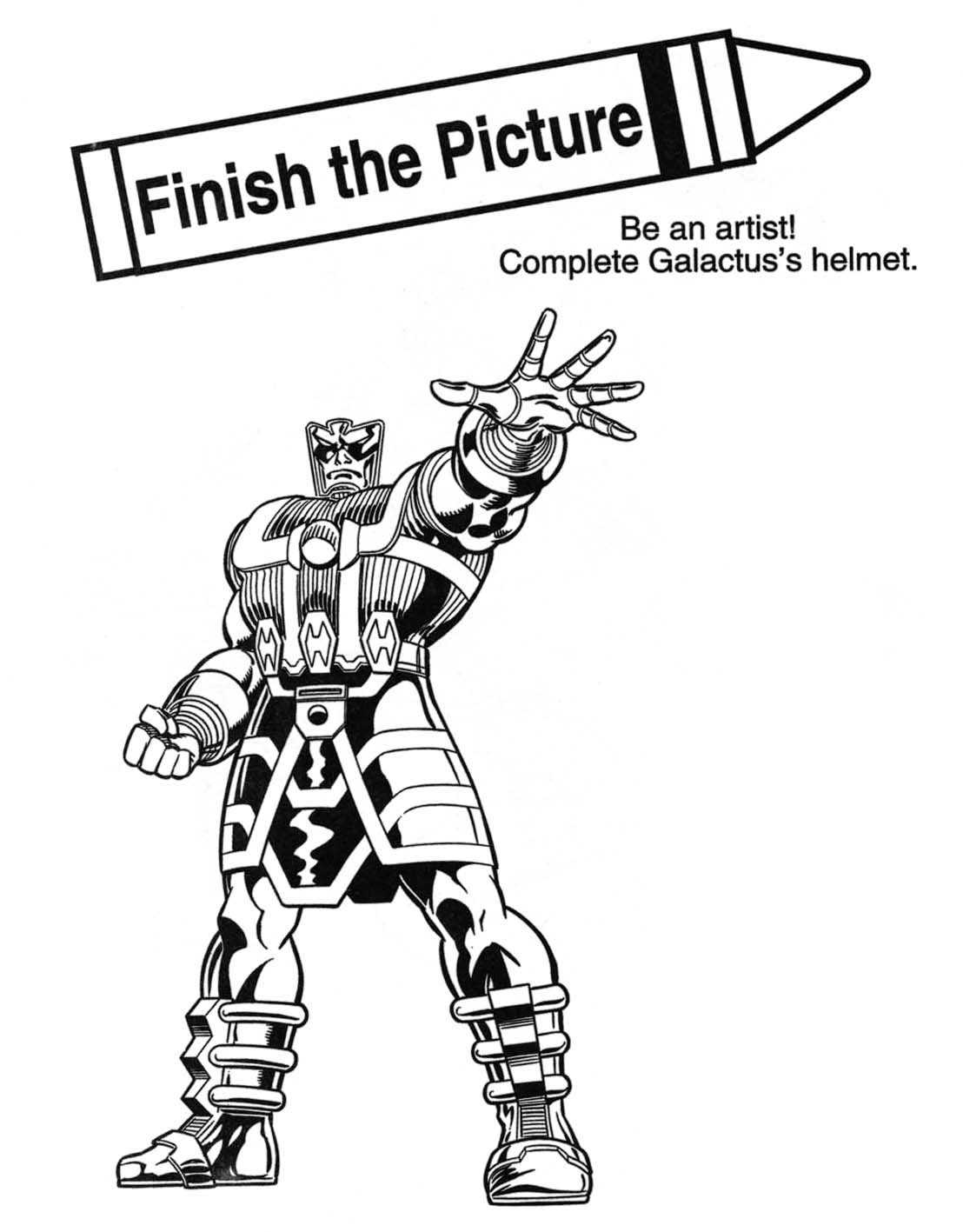 着色页: DC漫画超级英雄 (超级英雄) #80276 - 免费可打印着色页