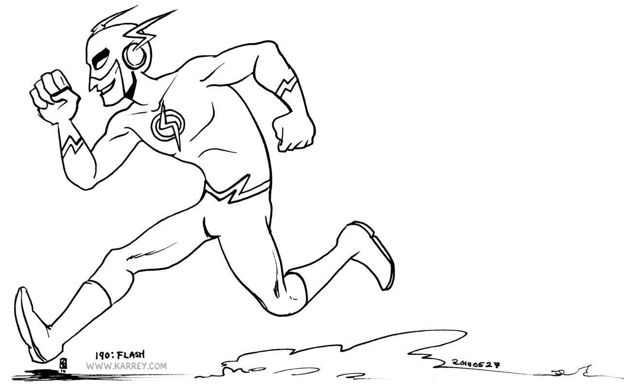 着色页: DC漫画超级英雄 (超级英雄) #80287 - 免费可打印着色页