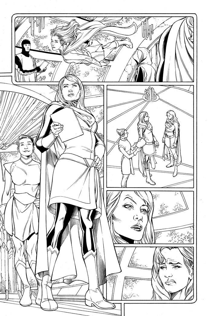 着色页: DC漫画超级英雄 (超级英雄) #80293 - 免费可打印着色页