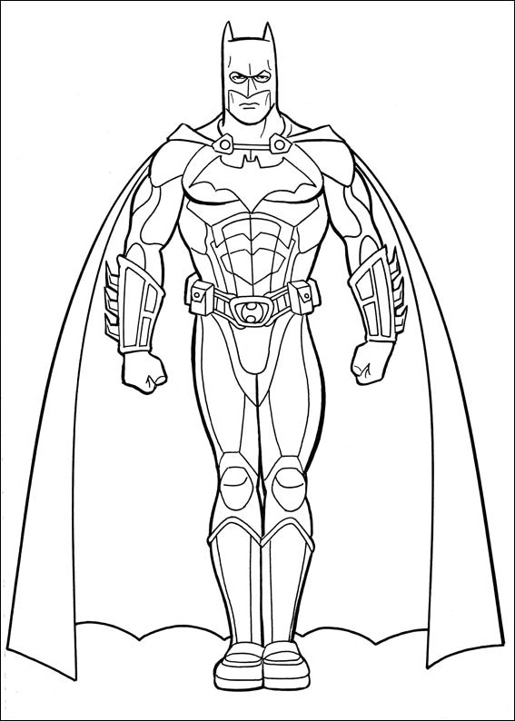 着色页: DC漫画超级英雄 (超级英雄) #80347 - 免费可打印着色页