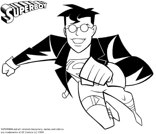 着色页: DC漫画超级英雄 (超级英雄) #80411 - 免费可打印着色页