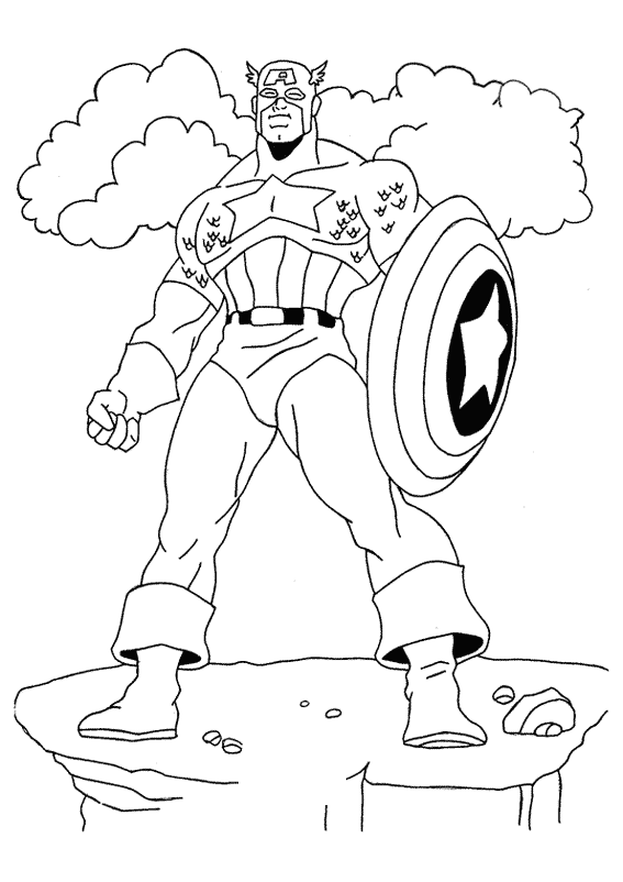 着色页: DC漫画超级英雄 (超级英雄) #80454 - 免费可打印着色页