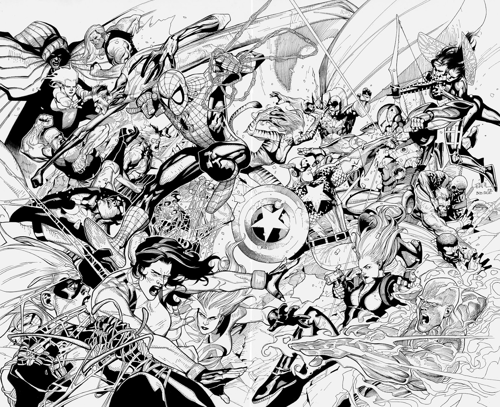 着色页: DC漫画超级英雄 (超级英雄) #80455 - 免费可打印着色页