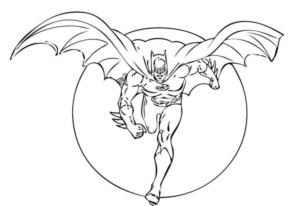 着色页: DC漫画超级英雄 (超级英雄) #80490 - 免费可打印着色页