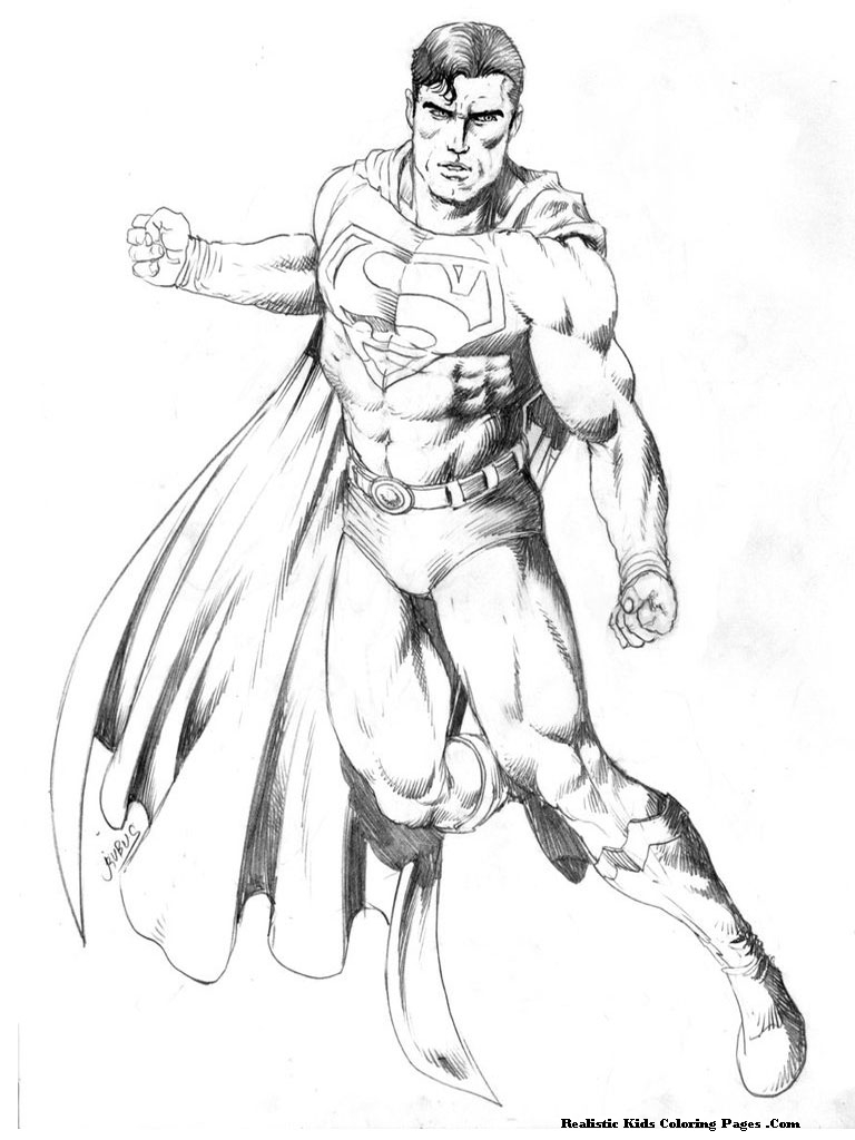 着色页: DC漫画超级英雄 (超级英雄) #80519 - 免费可打印着色页