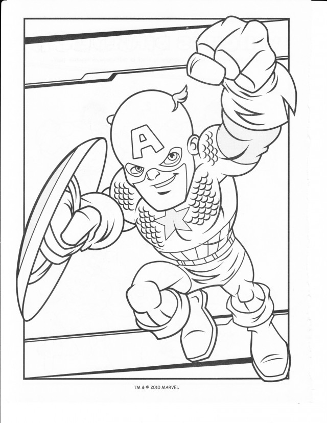 着色页: 漫威超级英雄 (超级英雄) #79620 - 免费可打印着色页