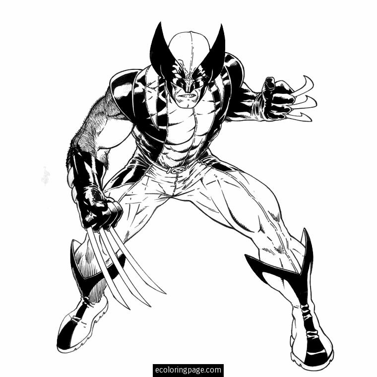 着色页: 漫威超级英雄 (超级英雄) #79657 - 免费可打印着色页