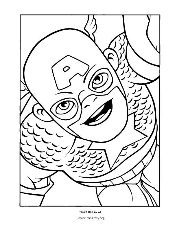 着色页: 漫威超级英雄 (超级英雄) #79813 - 免费可打印着色页