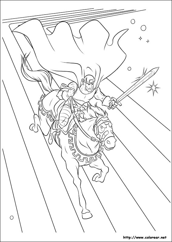 着色页: 漫威超级英雄 (超级英雄) #80004 - 免费可打印着色页