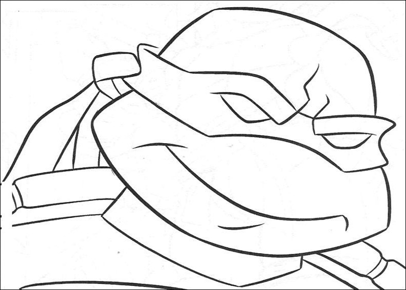 着色页: 忍者神龟 (超级英雄) #75357 - 免费可打印着色页